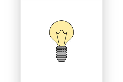 Electricity flat icon