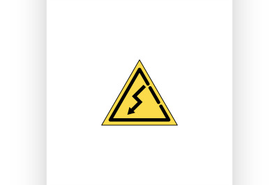 Electricity flat icon