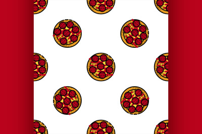 Fast food flat pattern