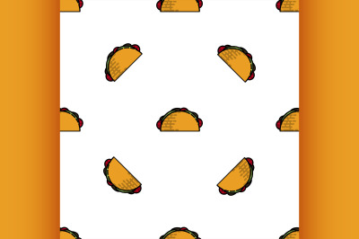 Fast food flat pattern