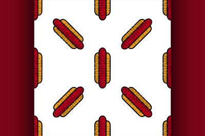 Fast food flat pattern