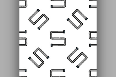 Water Pipes flat icon pattern