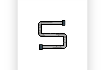 Water Pipes flat icon