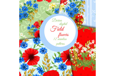 Field flowers patterns