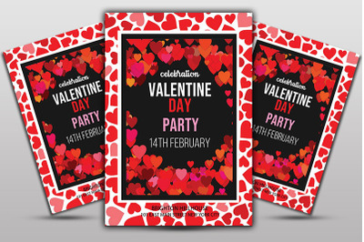 Valentines Day Template Flyer