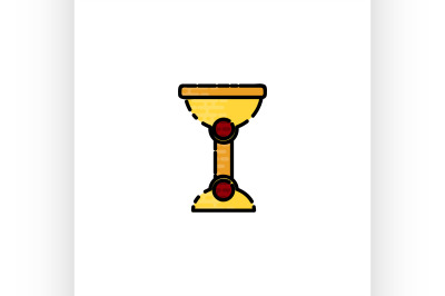 Christianity flat icon