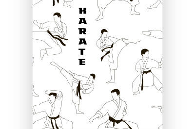 Karate set pattern