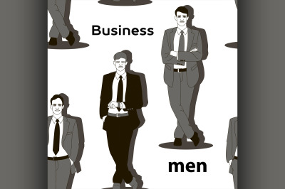 Business men set pattern