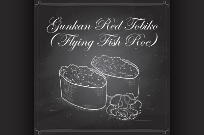 Gunkan Red Tobiko