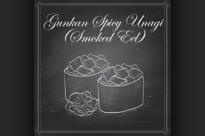 Gunkan Spicy Unagi