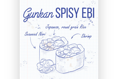 Gunkan Spicy Ebi