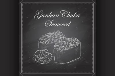 Gunkan Chuka Seaweed