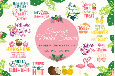 Tropical Bridal Shower