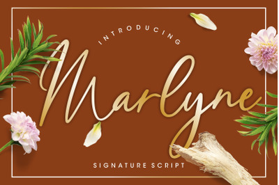 Marlyne Signature Script