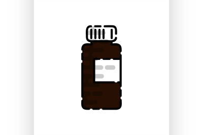 Drugs flat icon
