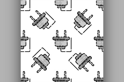 Electric car flat pattern