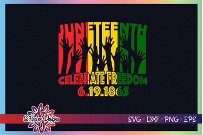 Junetheen fist svg&2C; celebration of freedom svg&2C; black lives matter svg