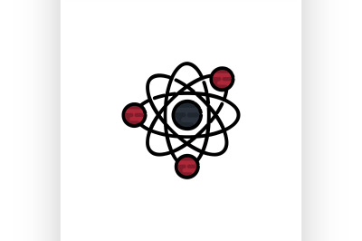 Science flat icon