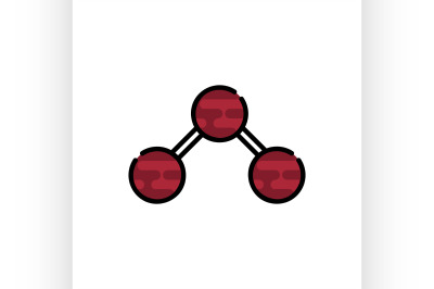 Science flat icon