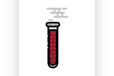 Science flat icon