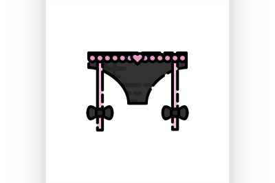 Sex shop flat icon