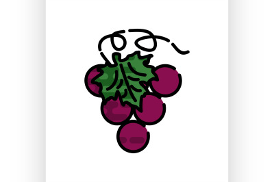 Wine flat icon