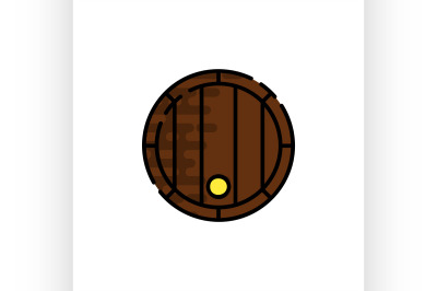 Wine flat icon