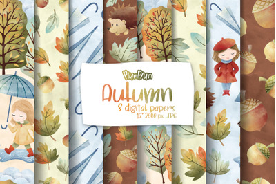 Autumn Digital Papers