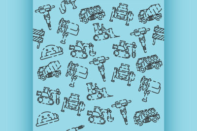 Construction machinery pattern