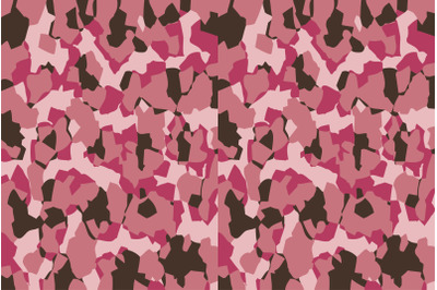 Camouflage pattern background vector. Military style masking camo