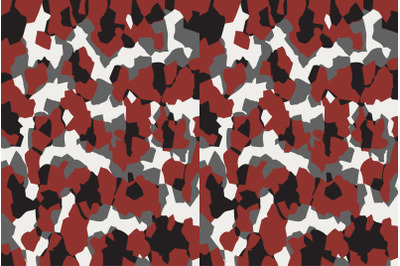 Camouflage pattern background vector. Military style masking camo