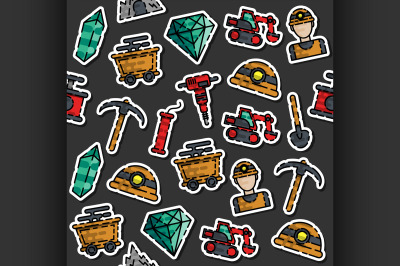 Colored Mining pattern