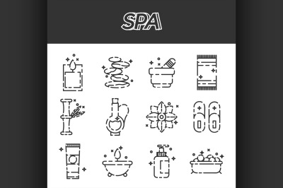 SPA icon set