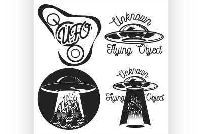 vintage ufo emblems