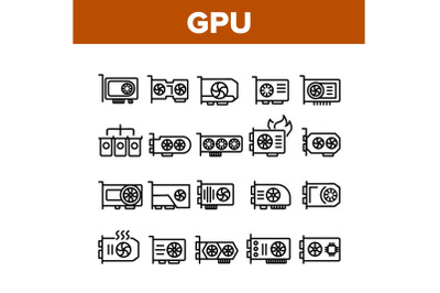 Math Science Education Collection Icons Set Vector