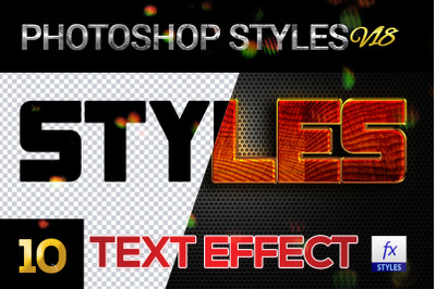 10 creative Photoshop Styles V18