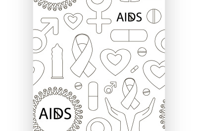 Aids day set pattern