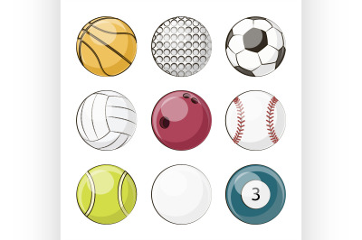 Sport Balls Set