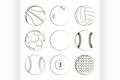 Sport Balls Set