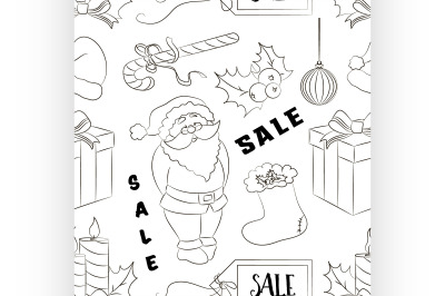 Christmas sale set pattern