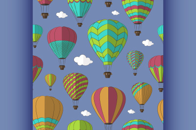 Air Balloons set pattern