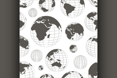 Pattern of nine globes