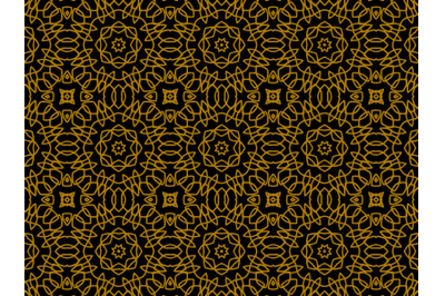 Pattern Gold Ornament Abstract lines
