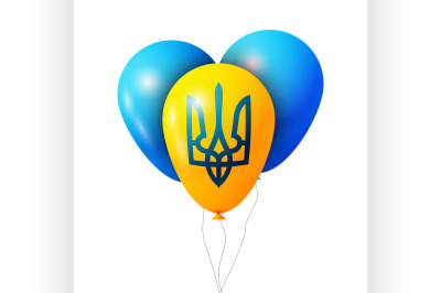 Balloon. Transparent isolated vector