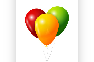 Colorful Balloons set