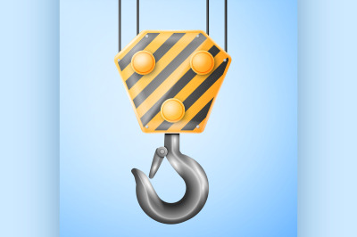 Cargo crane hook