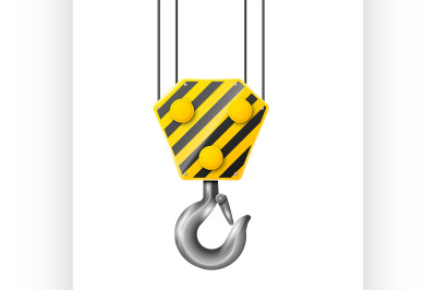 Cargo crane hook