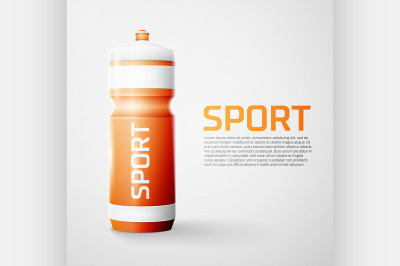 Download Clear Sport Nutrition Bottle Mockup Yellowimages