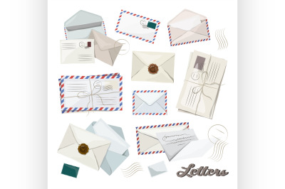 Letter and envelope