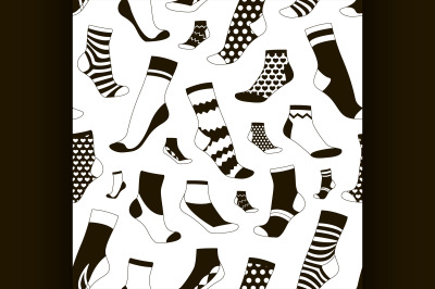 Pattern of colored socks